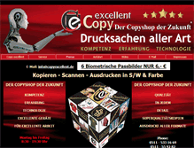 Tablet Screenshot of copyexcellent.de